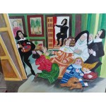 Средна картина масло на платно Испания - 3804 - КК5